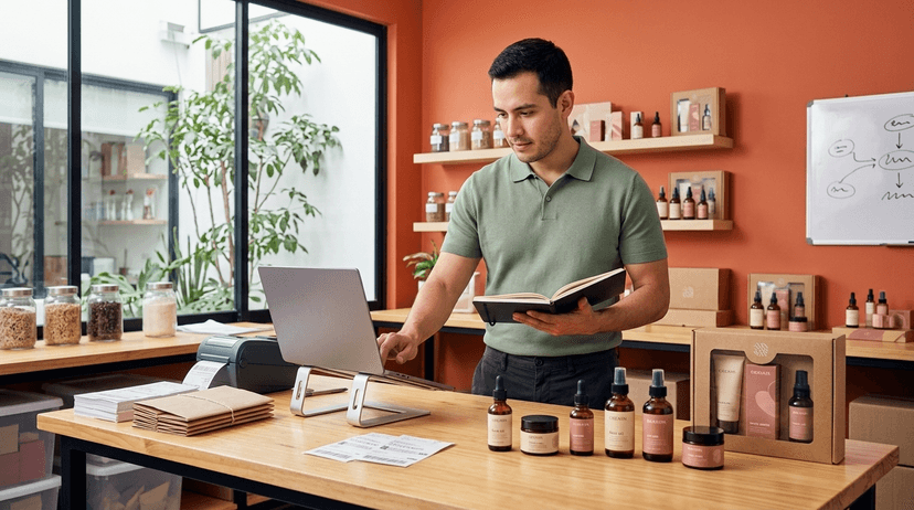 Ilustración sobre cómo vender en Mercado Libre y en tienda propia al mismo tiempo — Cómo vender en Mercado Libre y tienda propia al mismo tiempo Ilustración sobre cómo vender en Mercado Libre y en tienda propia al mismo tiempo — Cómo vender en Mercado Libre y tienda propia al mismo tiempo