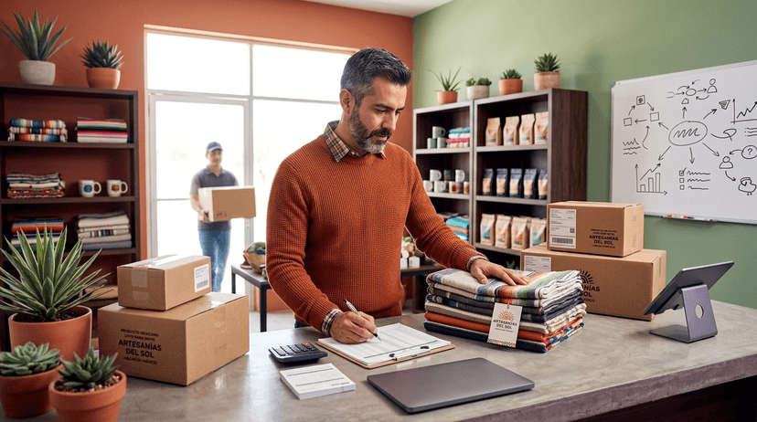 Ilustración sobre cómo preparar mi tienda en línea para el Buen Fin 2026 — Cómo preparar tu tienda en línea para el Buen Fin 2026 Ilustración sobre cómo preparar mi tienda en línea para el Buen Fin 2026 — Cómo preparar tu tienda en línea para el Buen Fin 2026