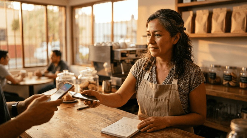 Ilustración sobre Clip vs iZettle vs Conekta diferencias para PyMEs en México — Clip vs iZettle vs Conekta: diferencias para PyMEs en México Ilustración sobre Clip vs iZettle vs Conekta diferencias para PyMEs en México — Clip vs iZettle vs Conekta: diferencias para PyMEs en México